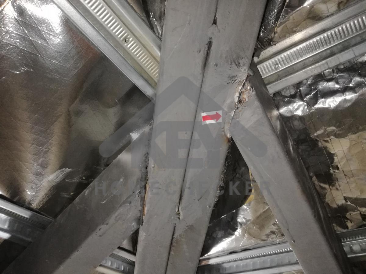 งานตรวจสอบหลังคา