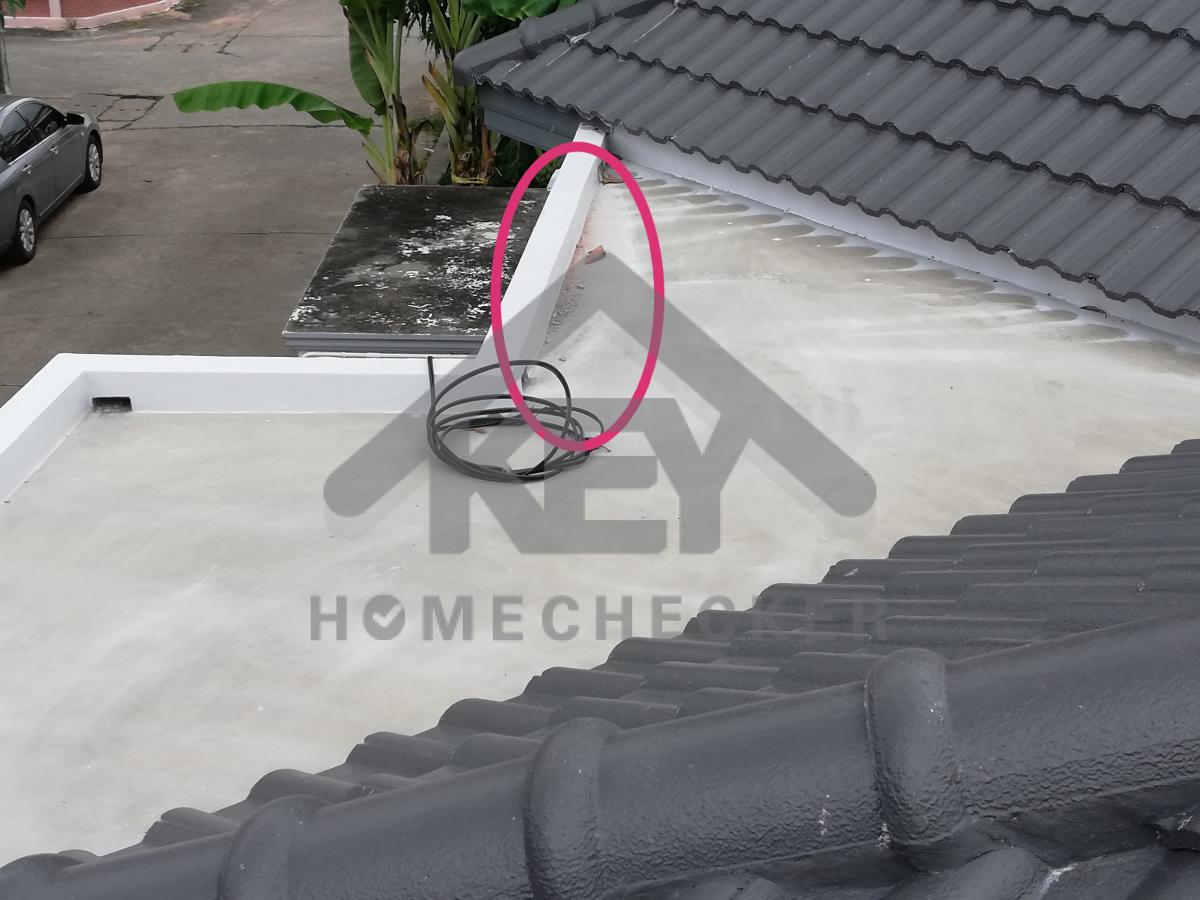 งานตรวจสอบหลังคา