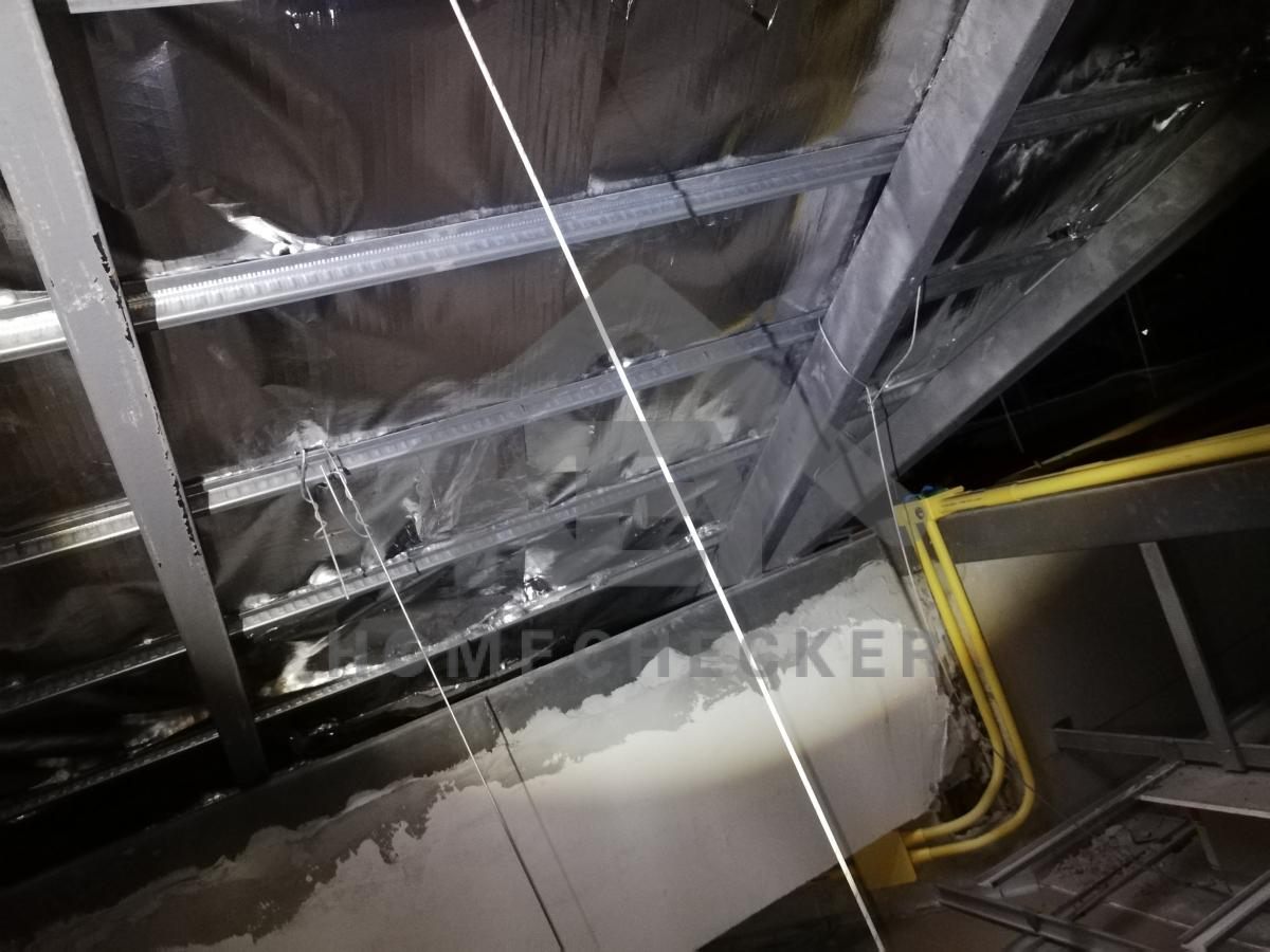 งานตรวจสอบหลังคา