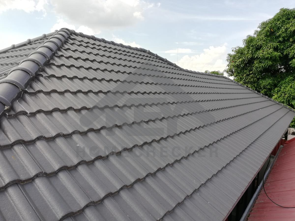 งานตรวจสอบหลังคา