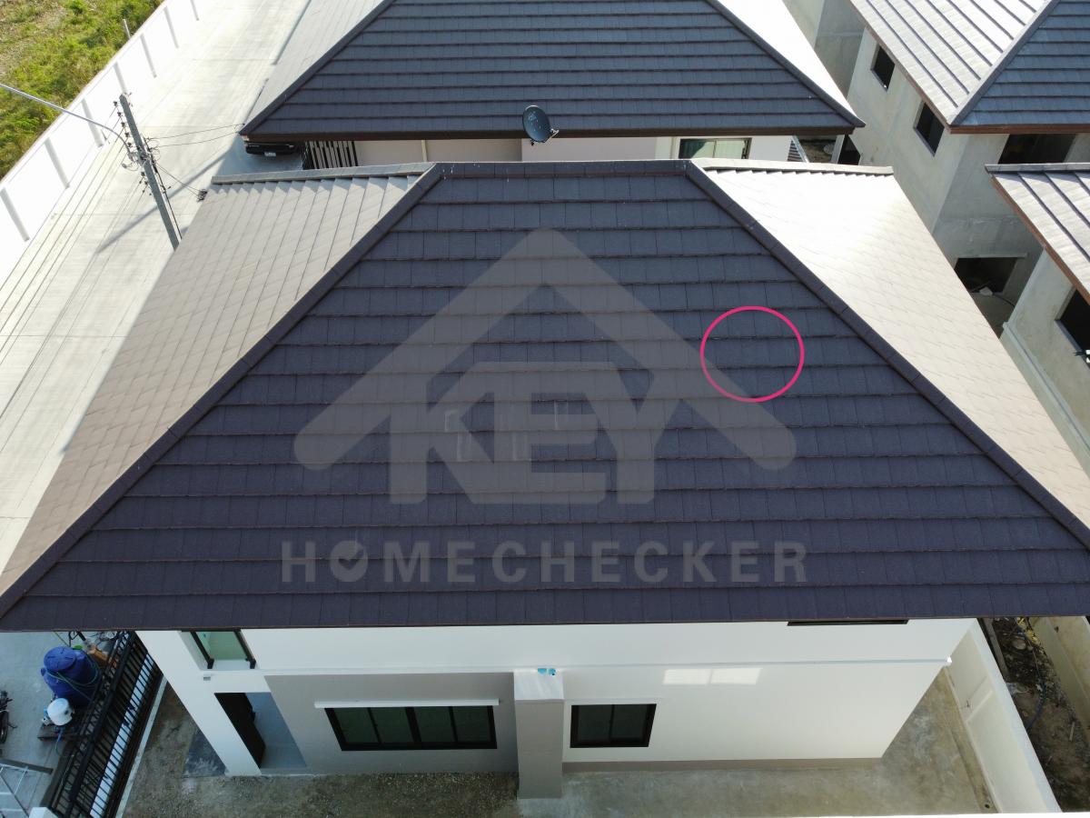 งานตรวจสอบหลังคา