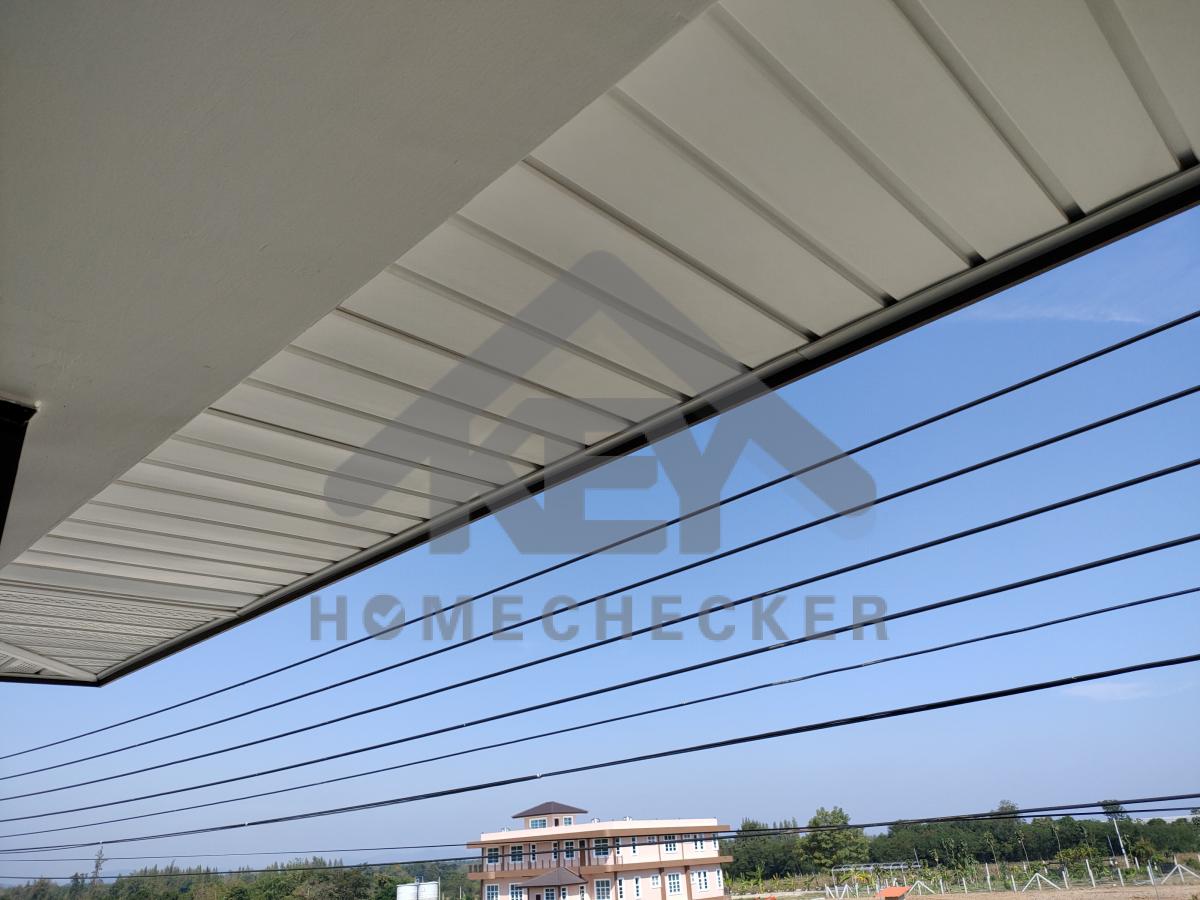 งานตรวจสอบหลังคา