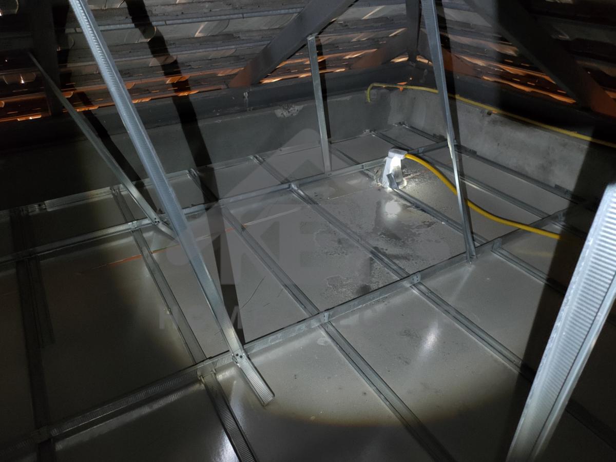 งานตรวจสอบหลังคา