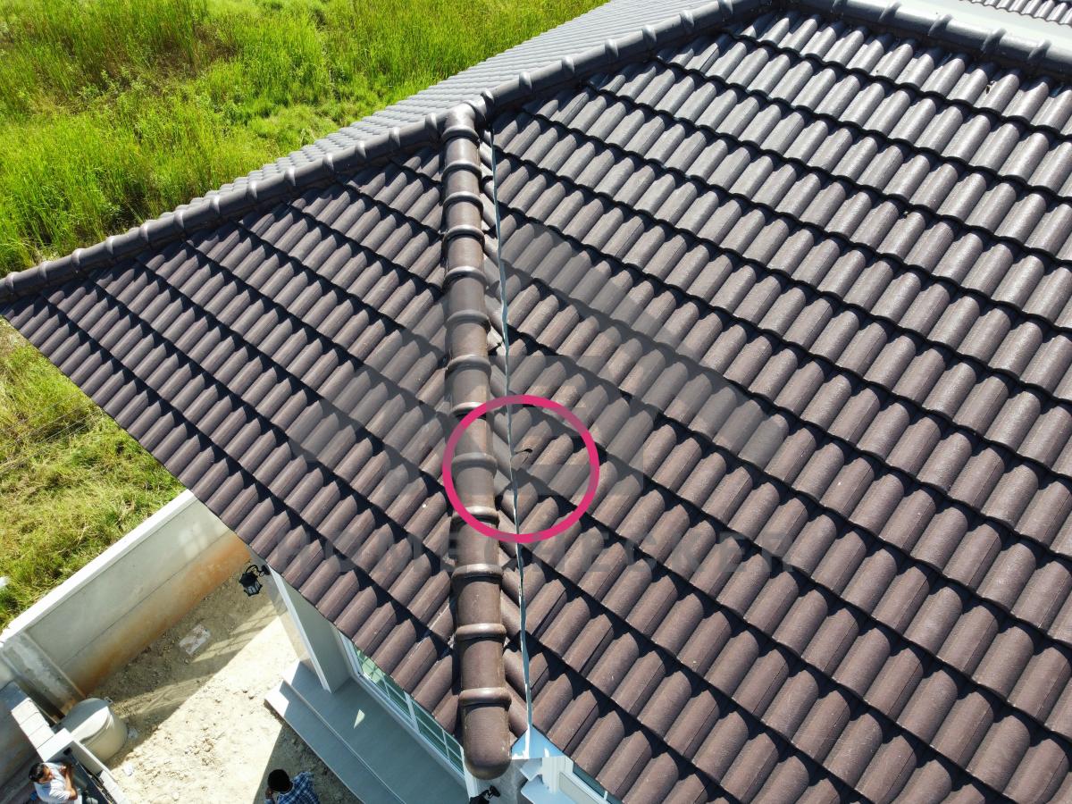 งานตรวจสอบหลังคา