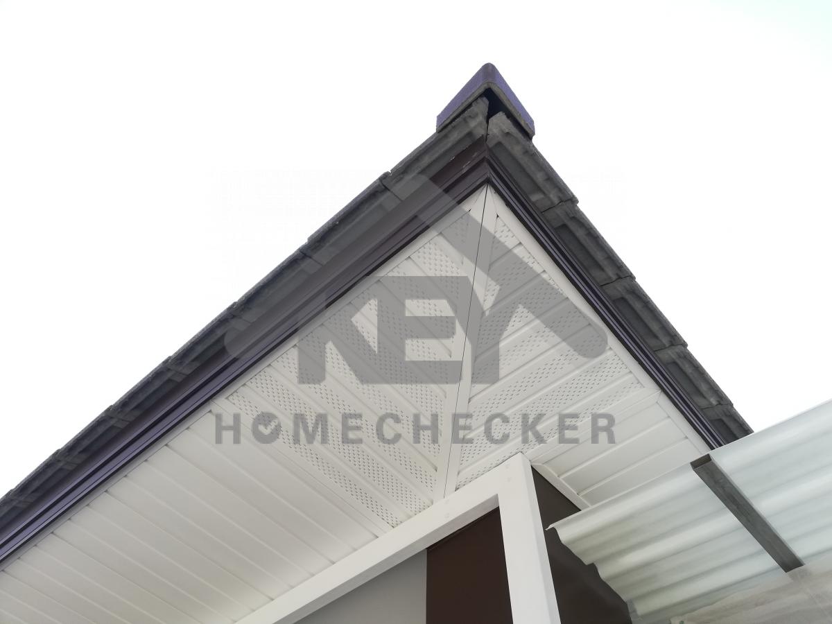 งานตรวจสอบหลังคา