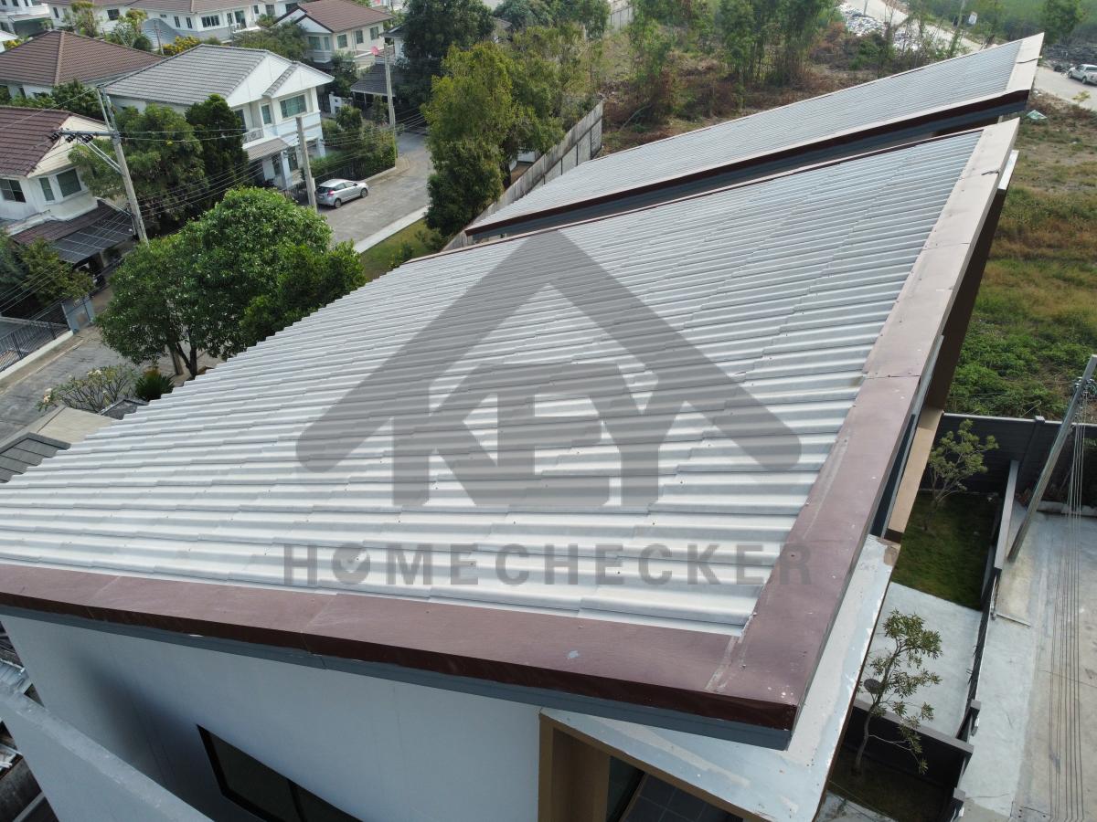 งานตรวจสอบหลังคา