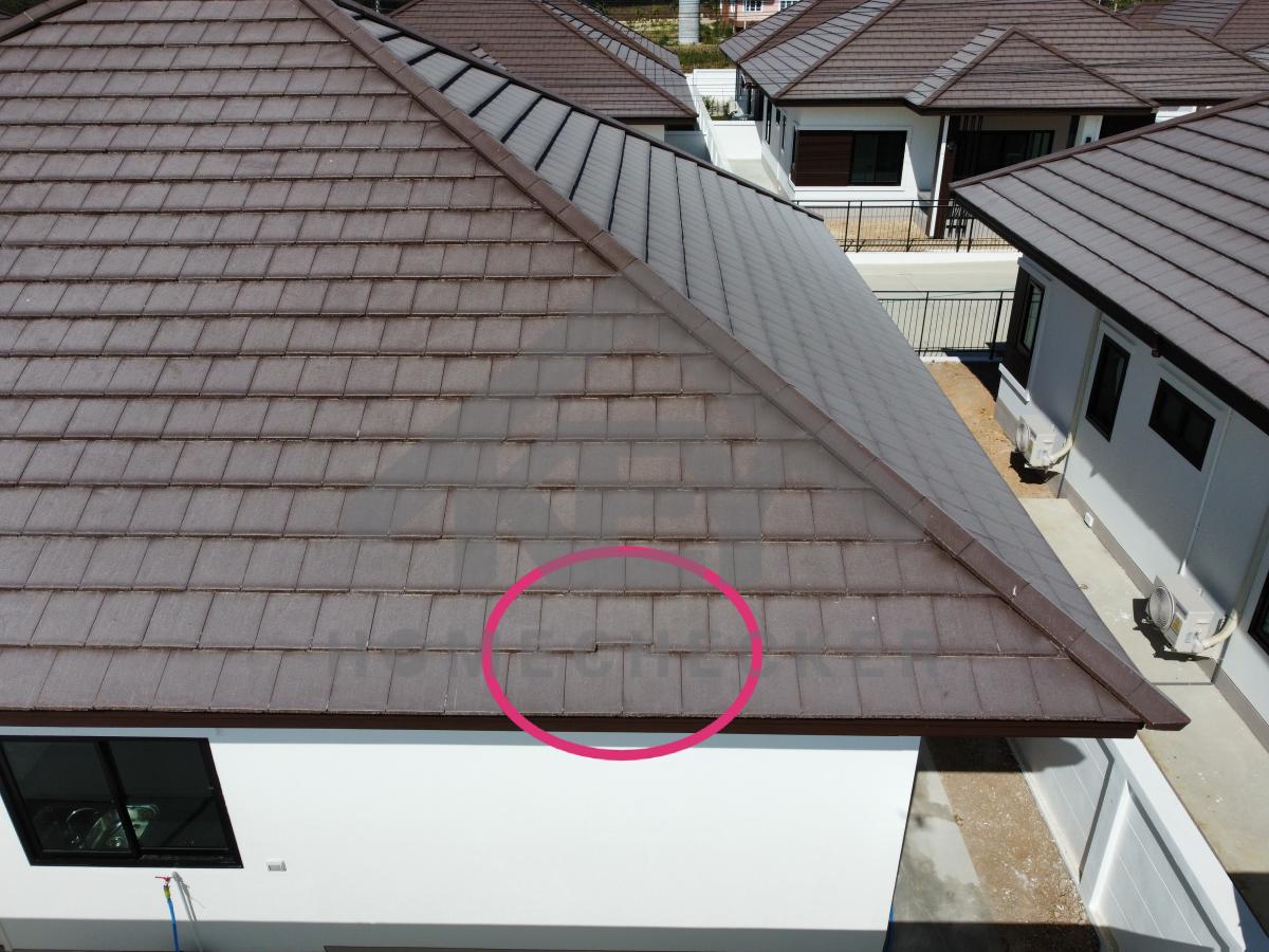 งานตรวจสอบหลังคา