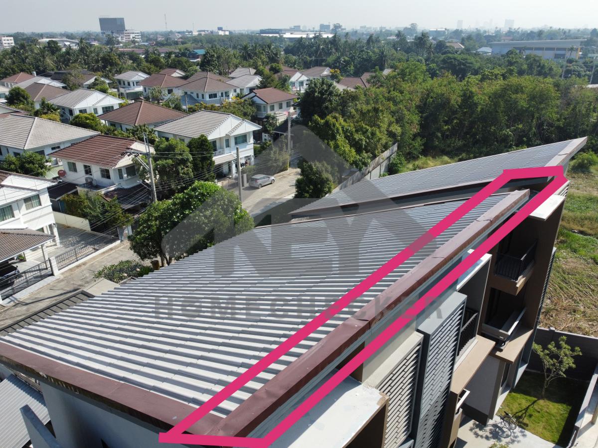 งานตรวจสอบหลังคา