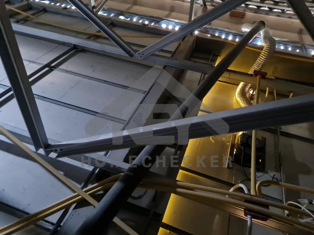 งานตรวจสอบหลังคา