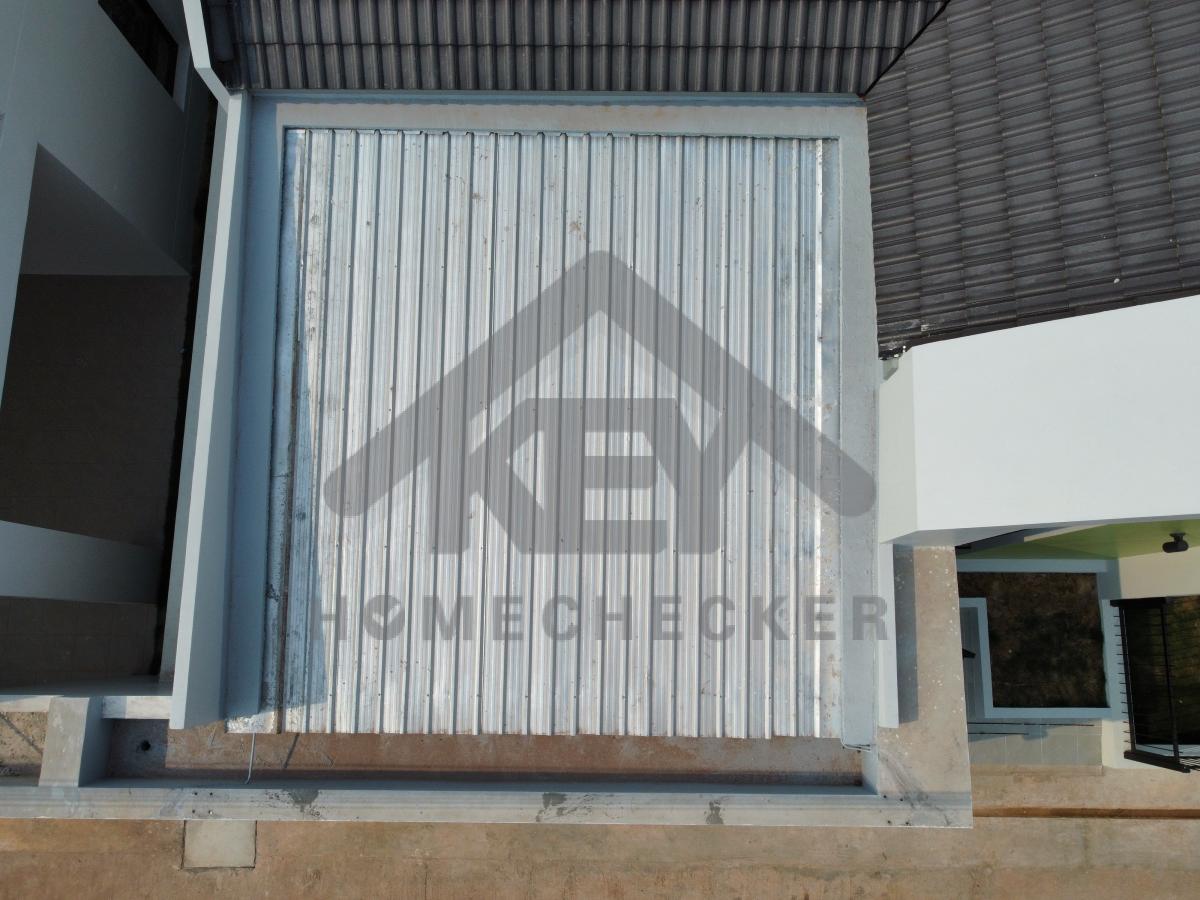 งานตรวจสอบหลังคา