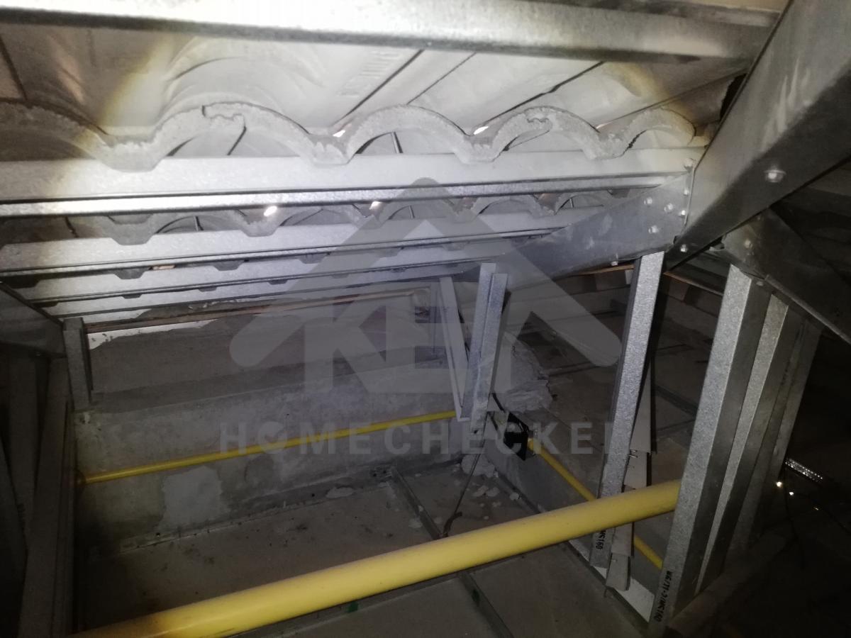 งานตรวจสอบหลังคา