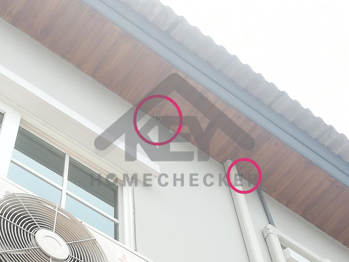 งานตรวจสอบหลังคา