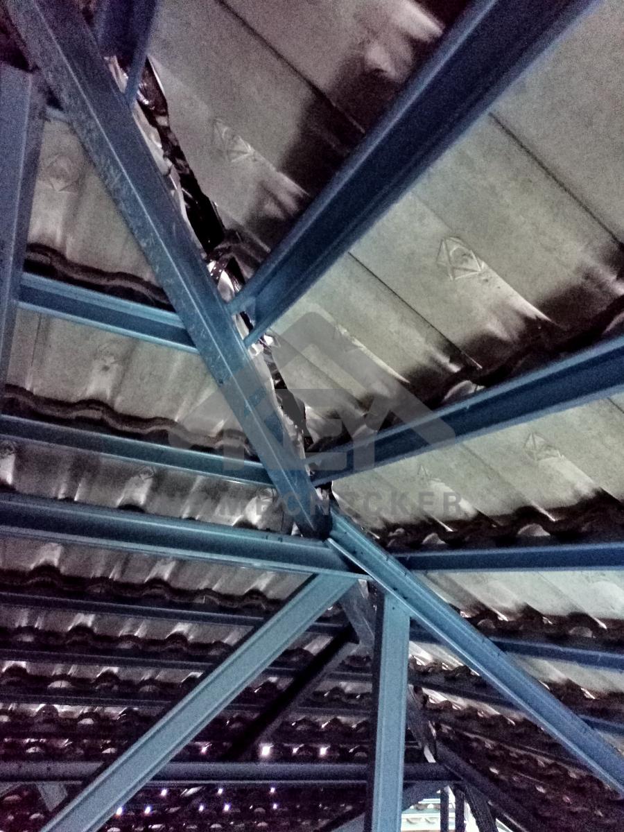 งานตรวจสอบหลังคา