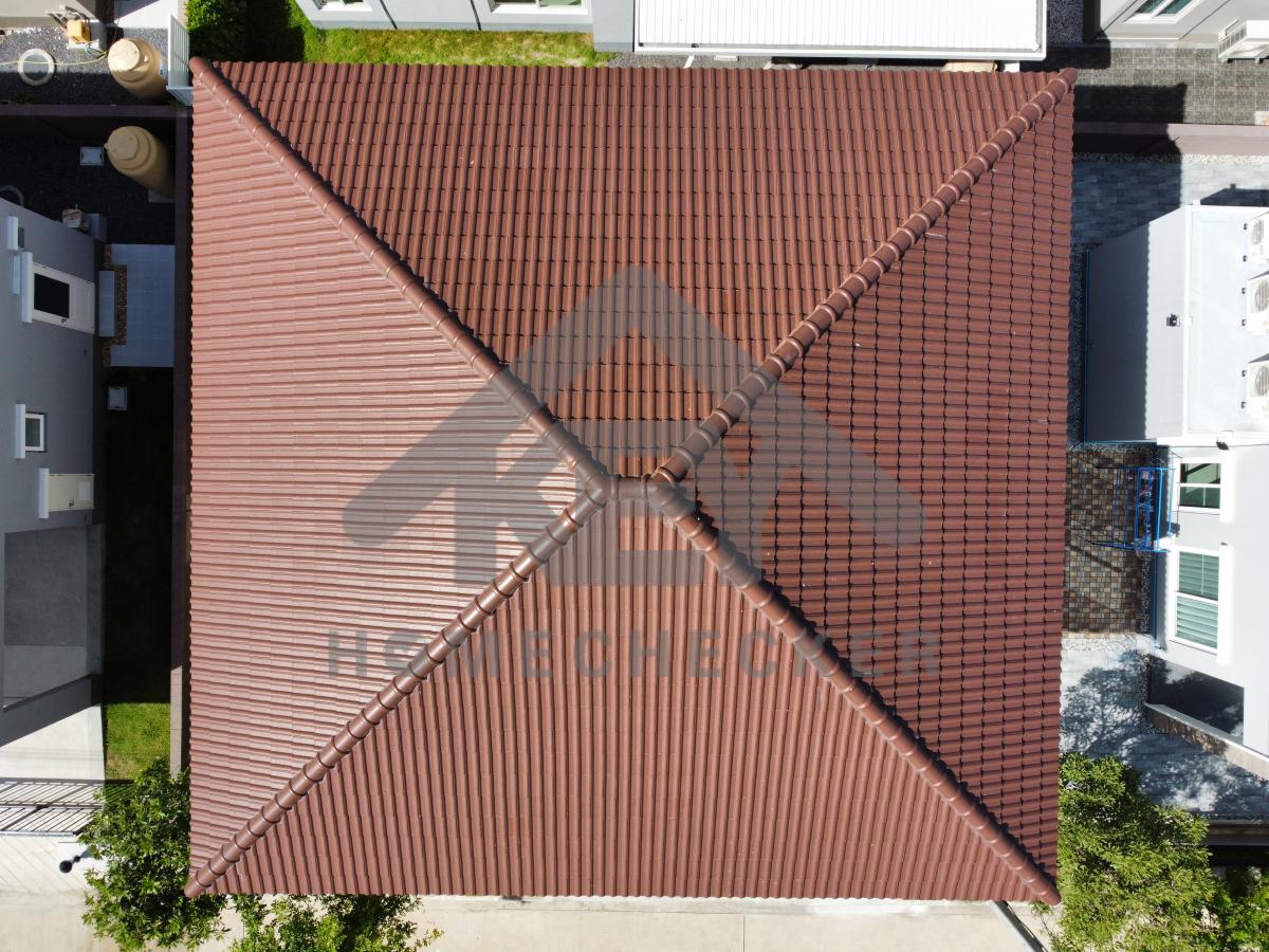 งานตรวจสอบหลังคา