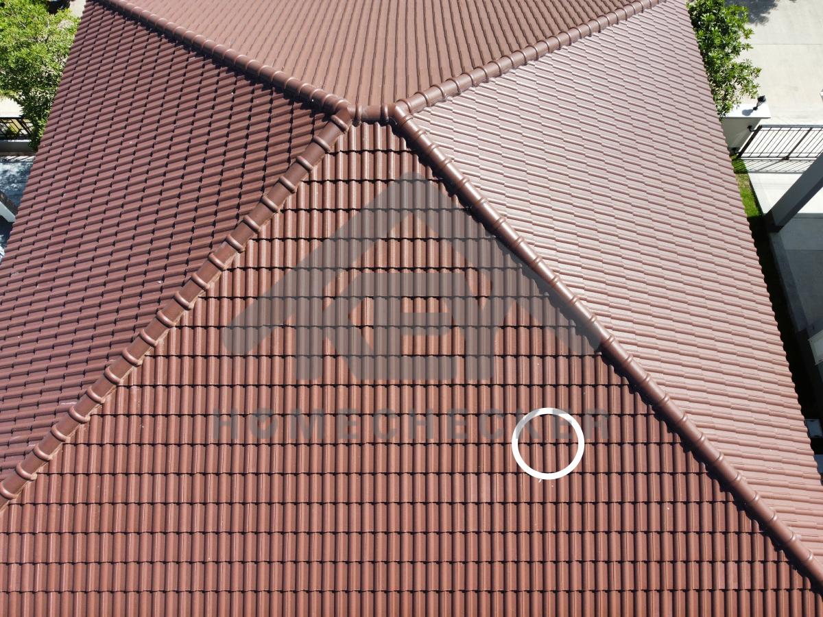 งานตรวจสอบหลังคา