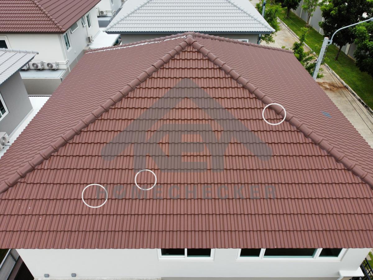 งานตรวจสอบหลังคา