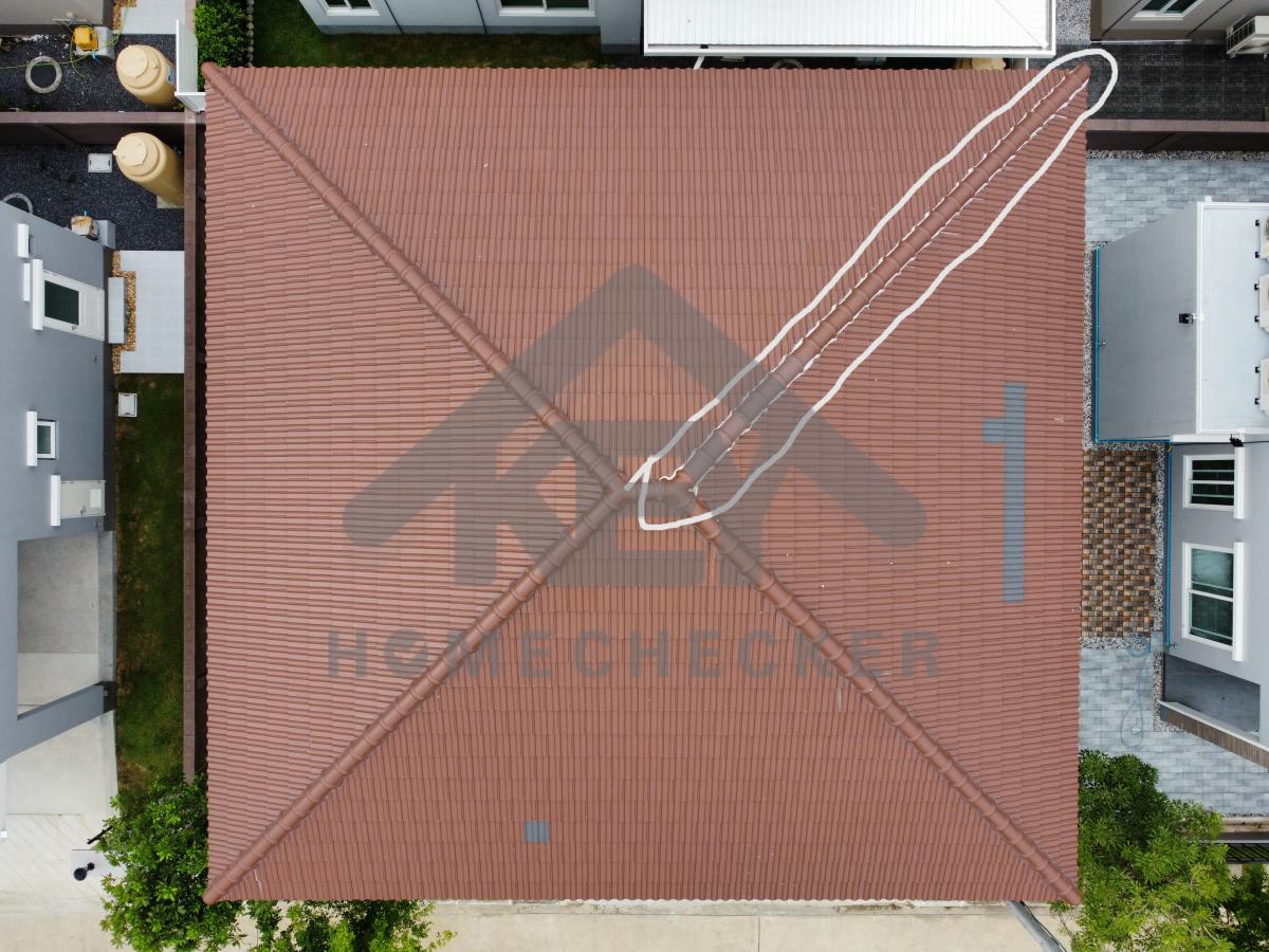 งานตรวจสอบหลังคา