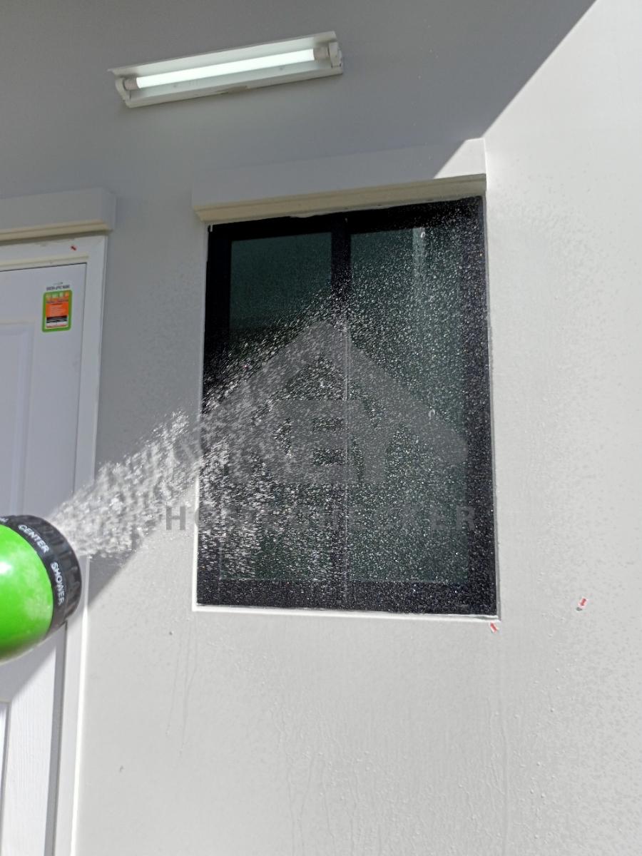 งานเทสน้ำ ประตูหน้าต่าง