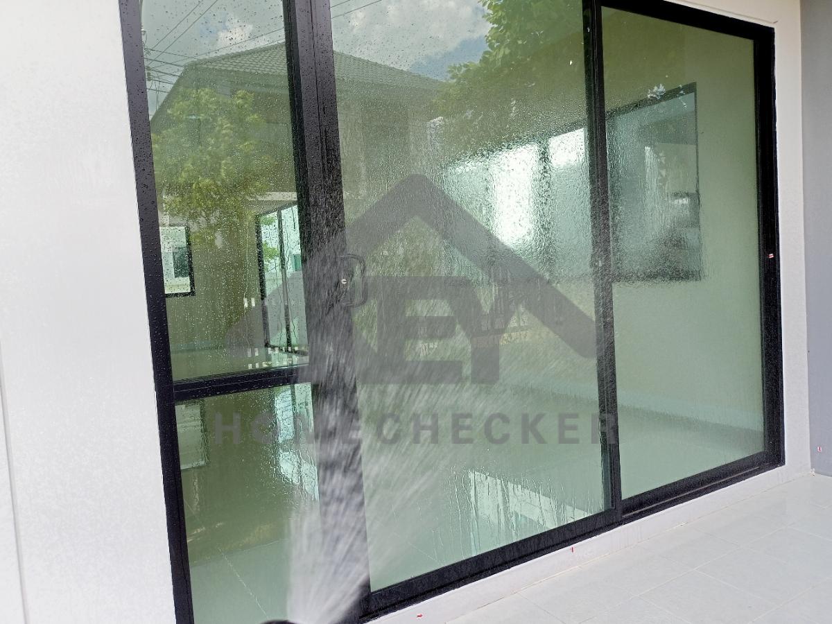 งานเทสน้ำ ประตูหน้าต่าง