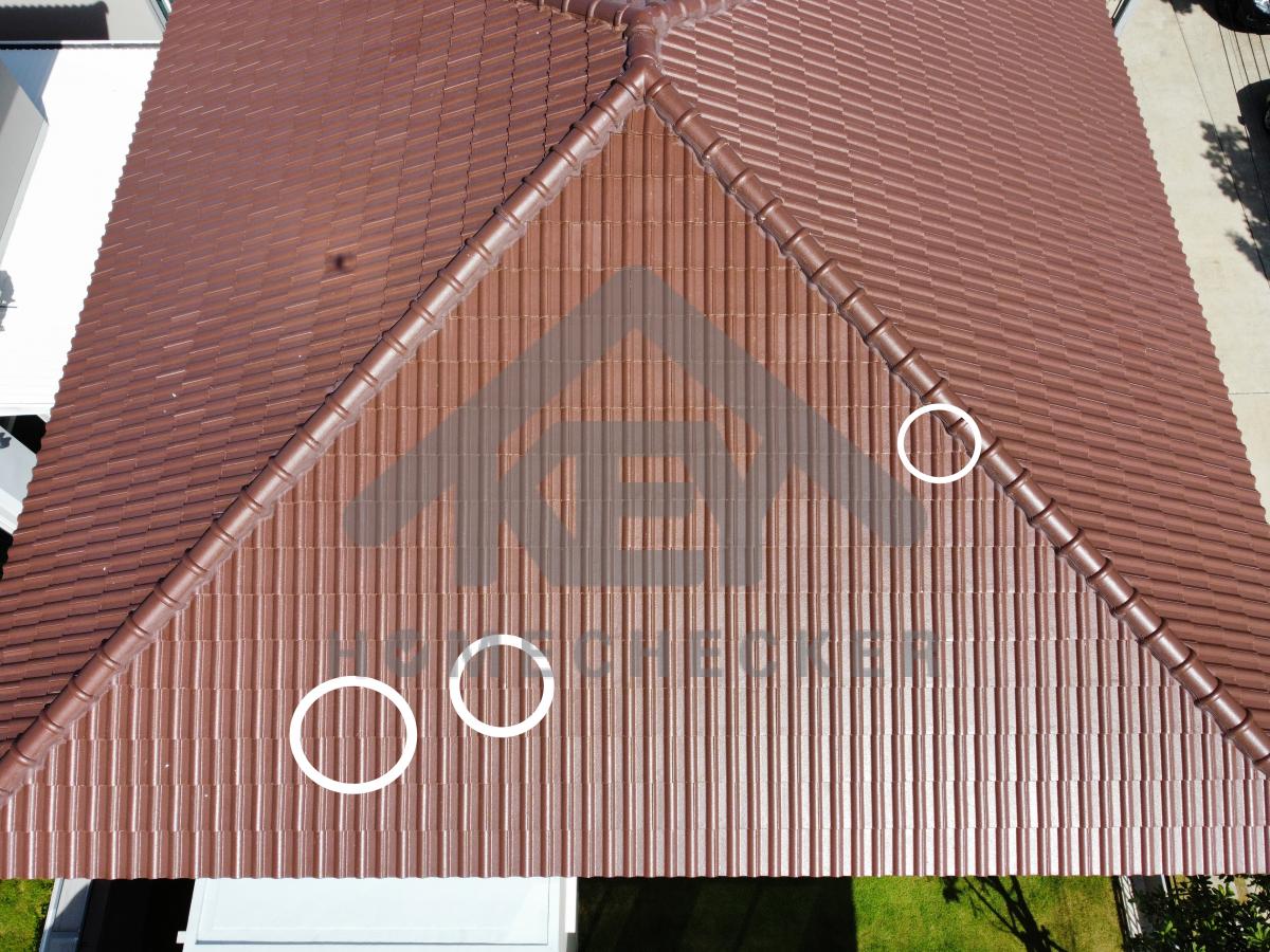 งานตรวจสอบหลังคา