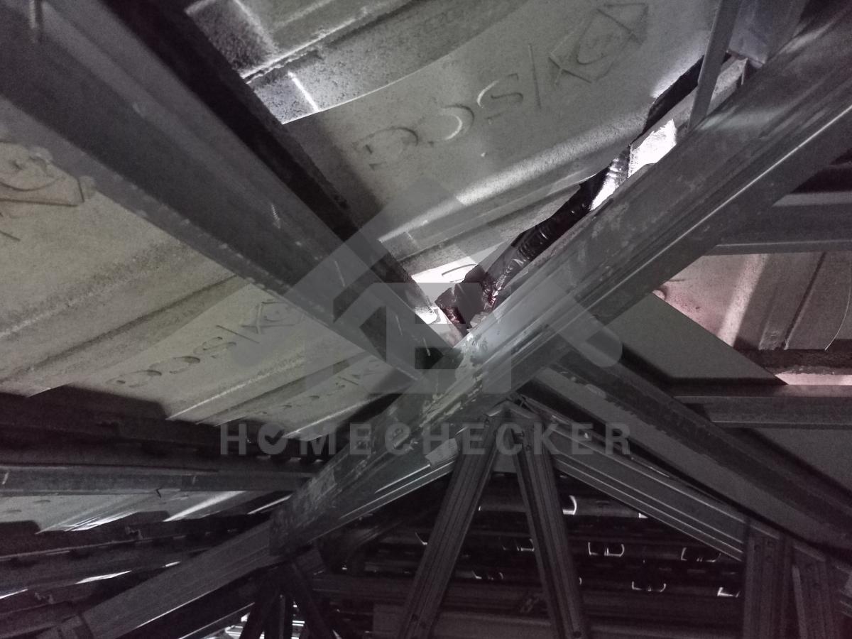 งานตรวจสอบหลังคา