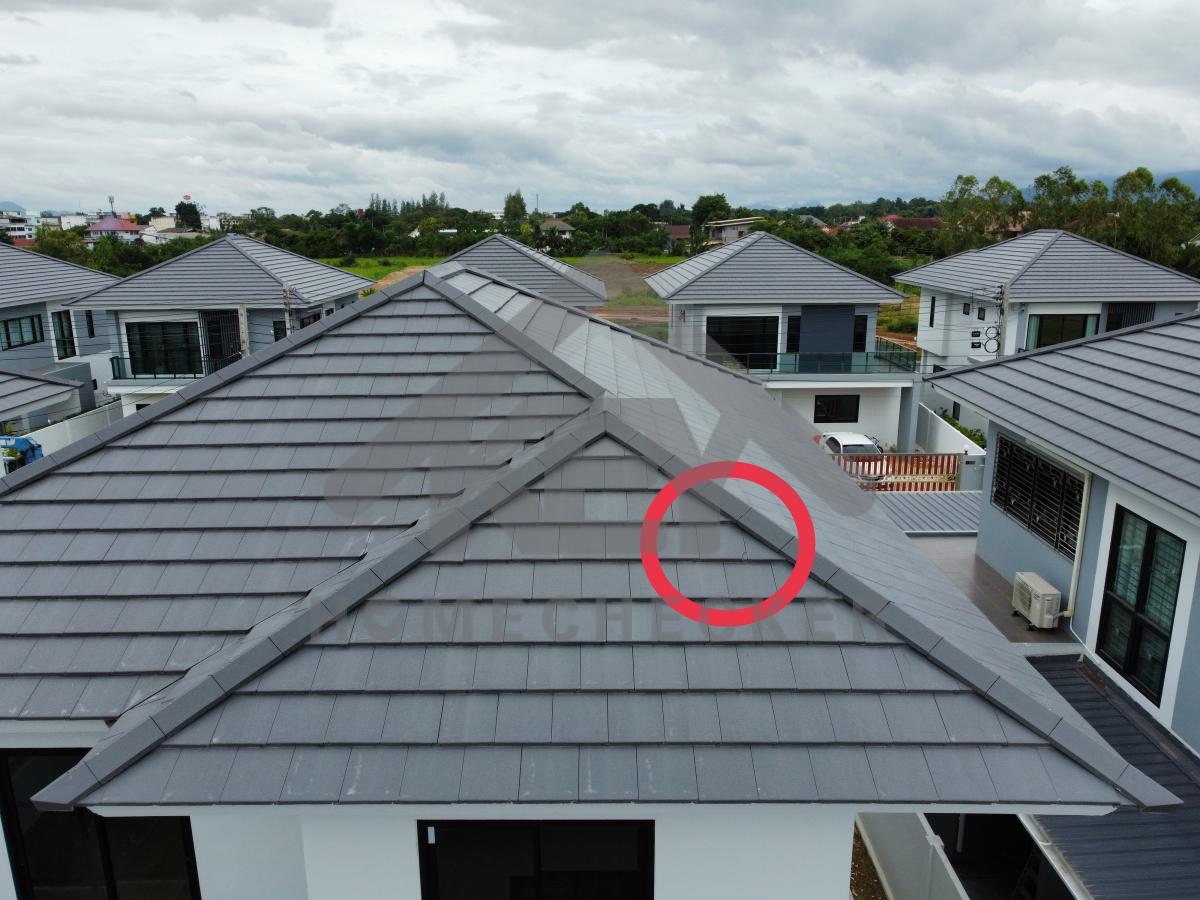 งานตรวจสอบหลังคา