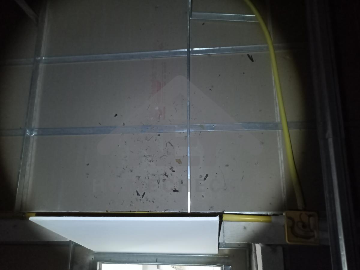 งานตรวจสอบหลังคา