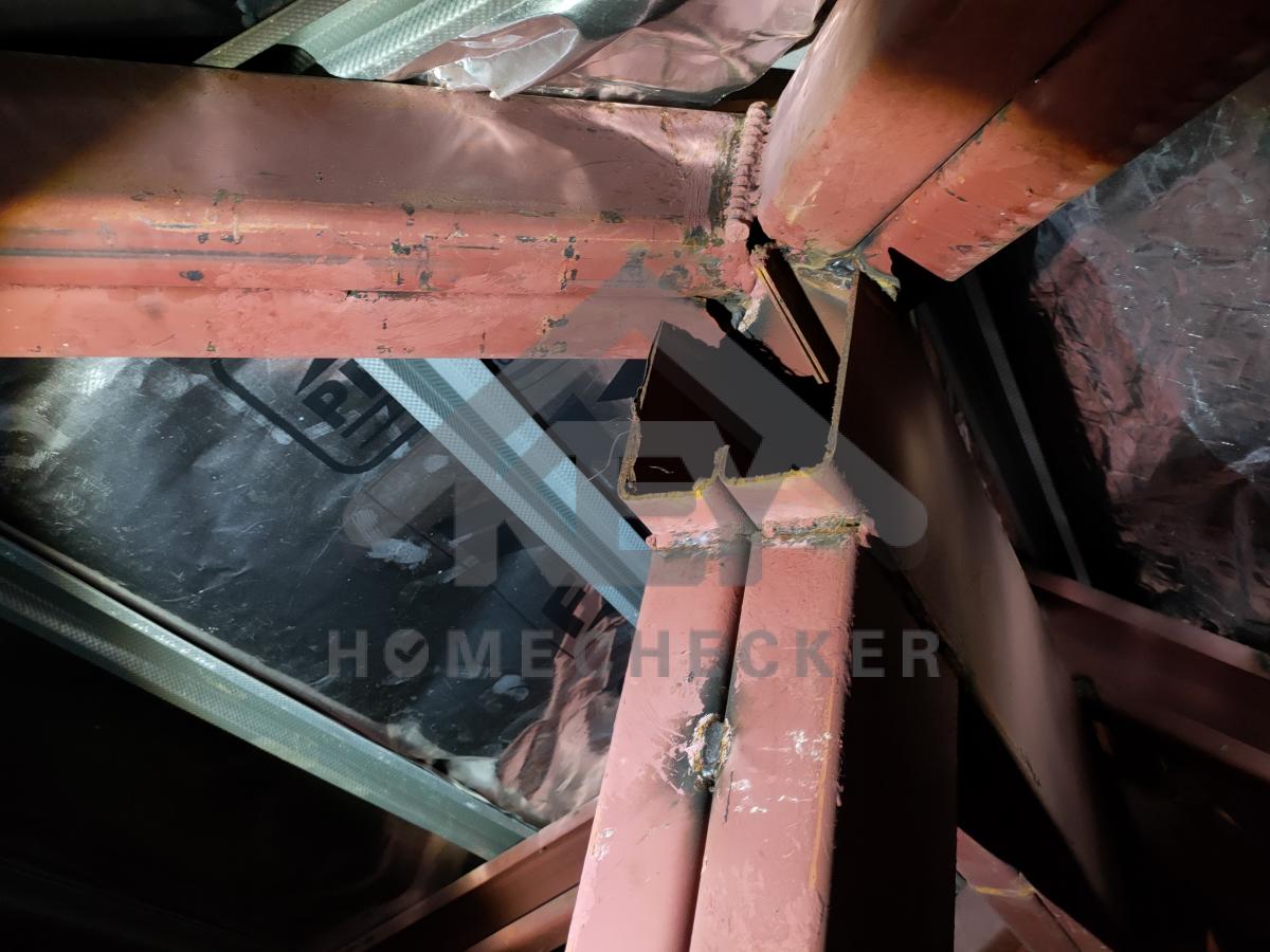 งานตรวจสอบหลังคา