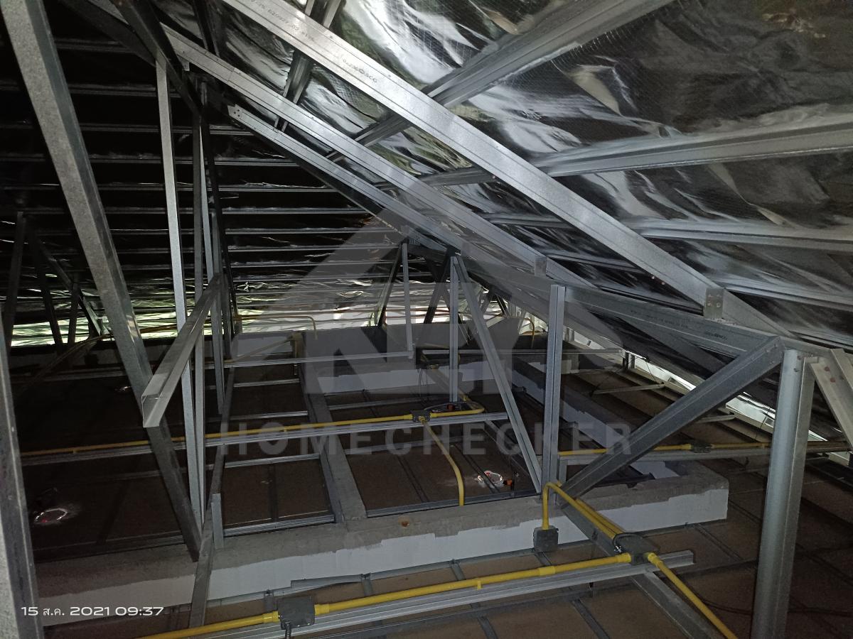 งานตรวจสอบหลังคา