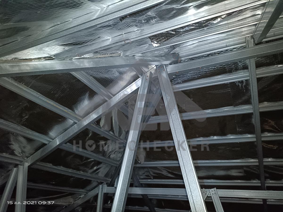 งานตรวจสอบหลังคา