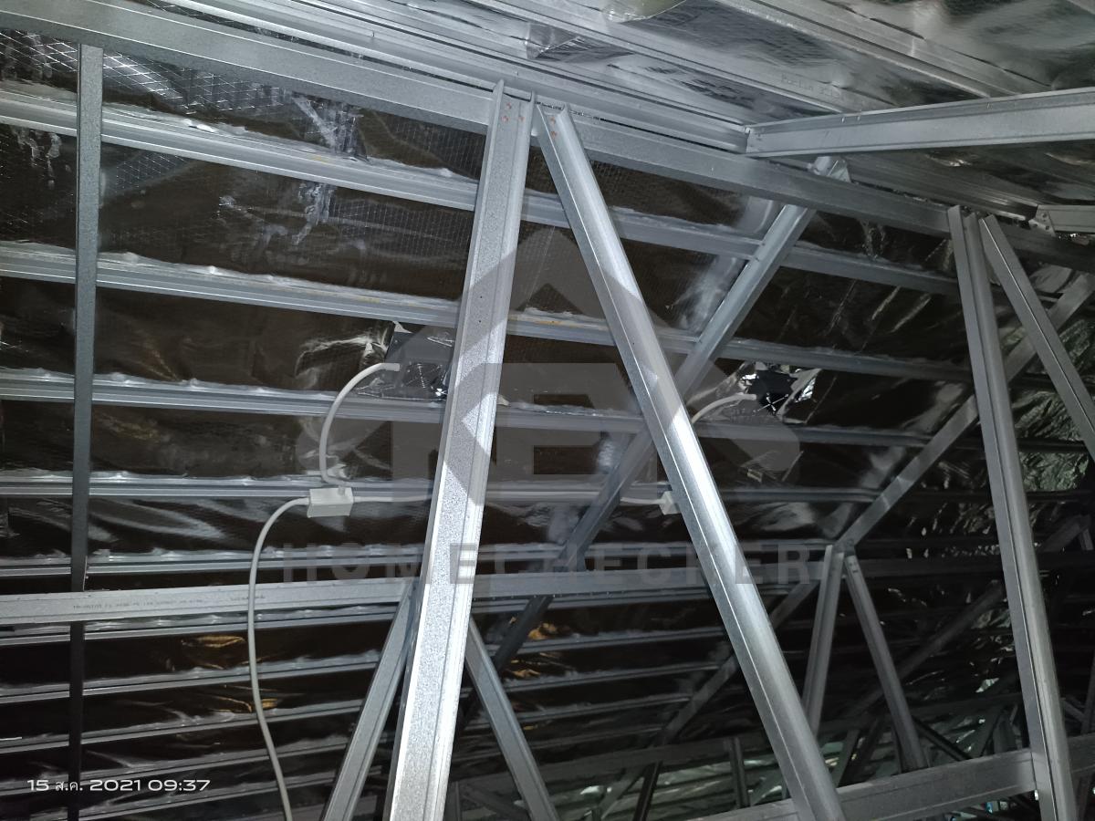 งานตรวจสอบหลังคา