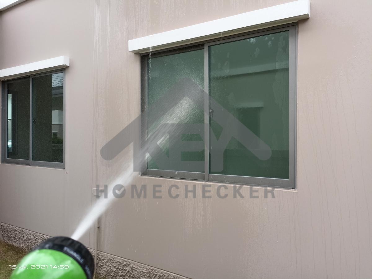 งานเทสน้ำ ประตูหน้าต่าง