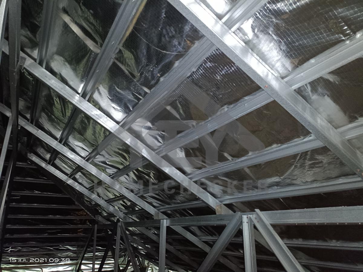 งานตรวจสอบหลังคา