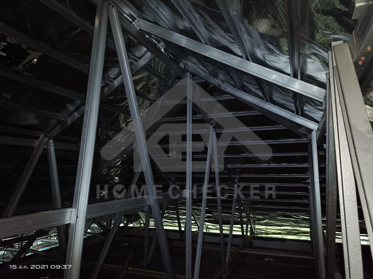 งานตรวจสอบหลังคา