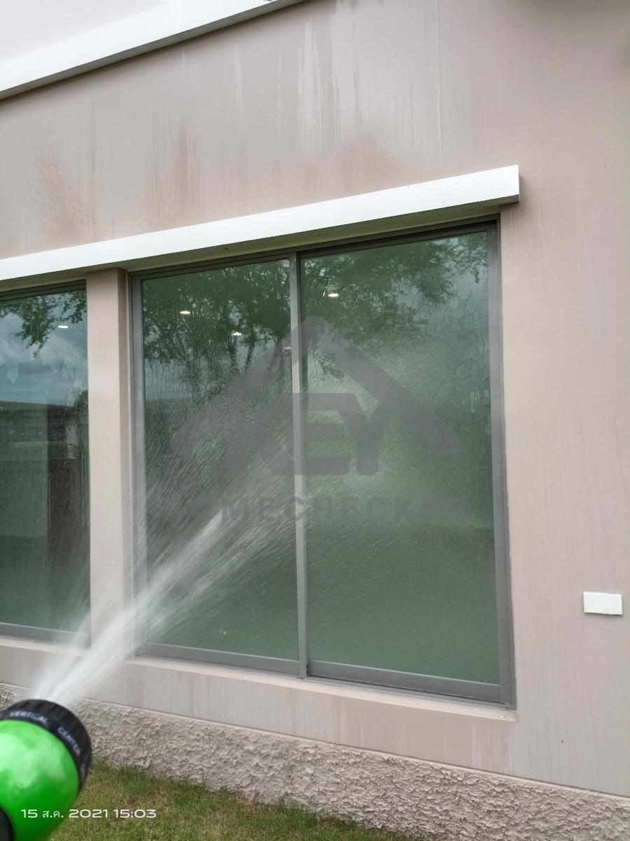 งานเทสน้ำ ประตูหน้าต่าง