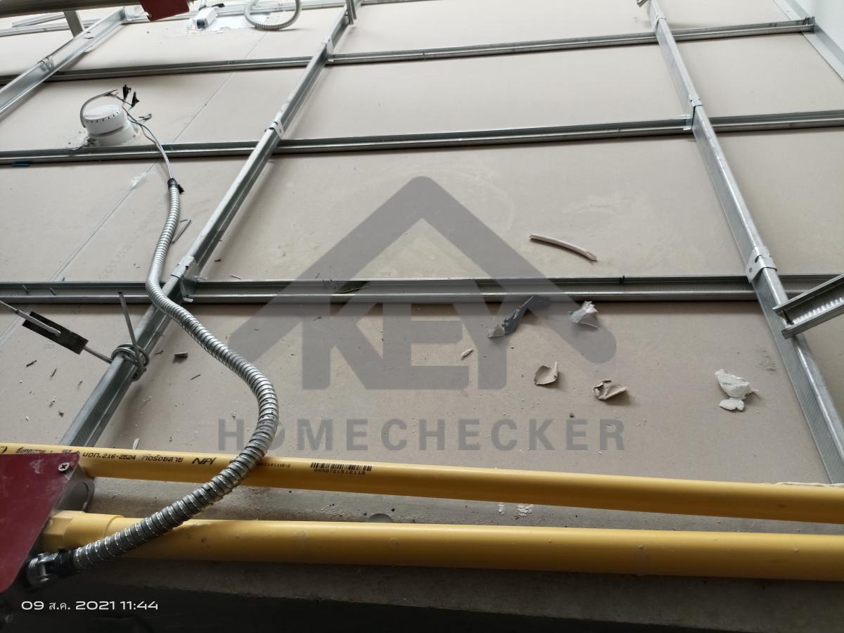 งานตรวจสอบหลังคา