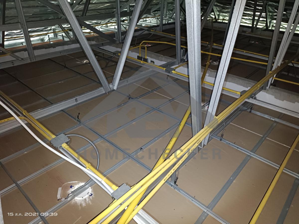 งานตรวจสอบหลังคา