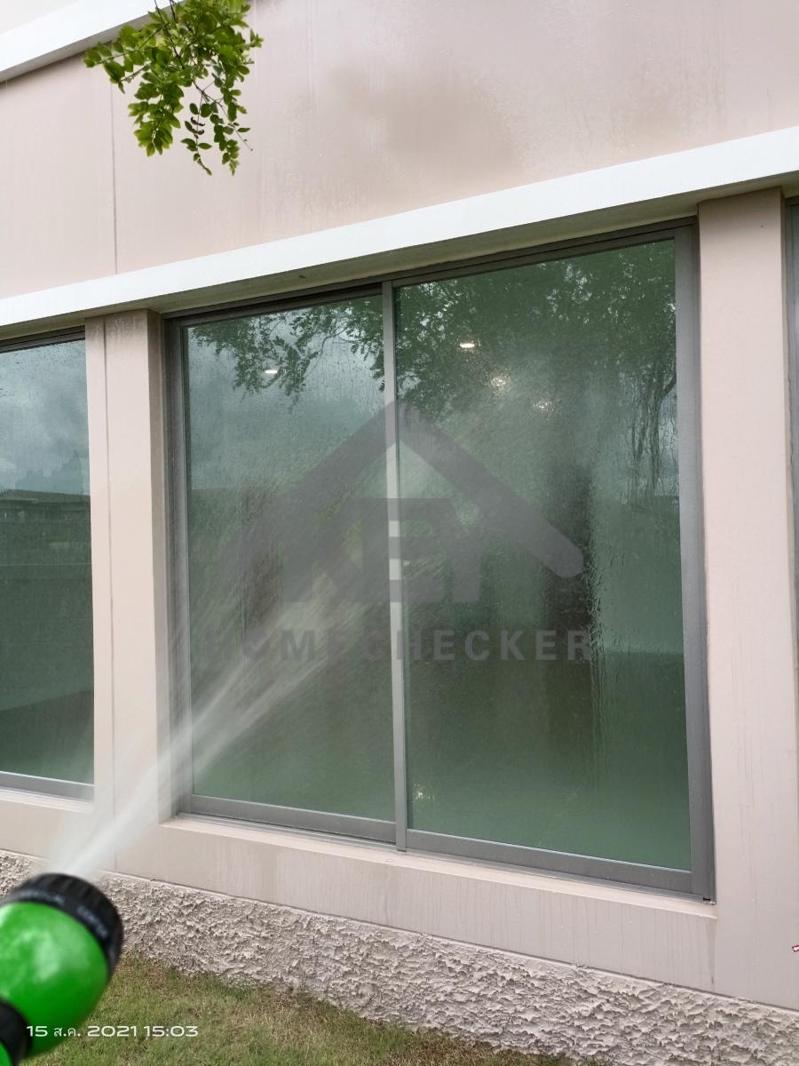 งานเทสน้ำ ประตูหน้าต่าง