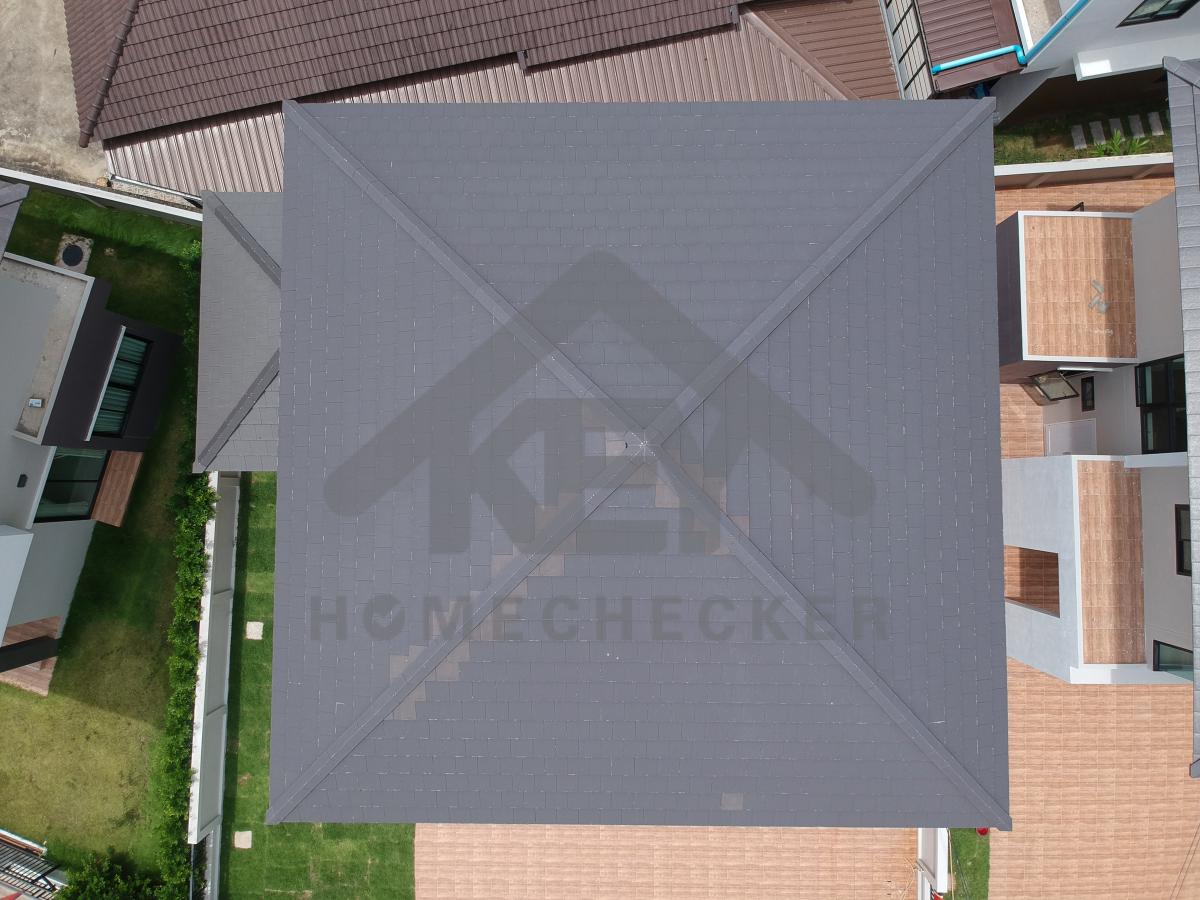 งานตรวจสอบหลังคา