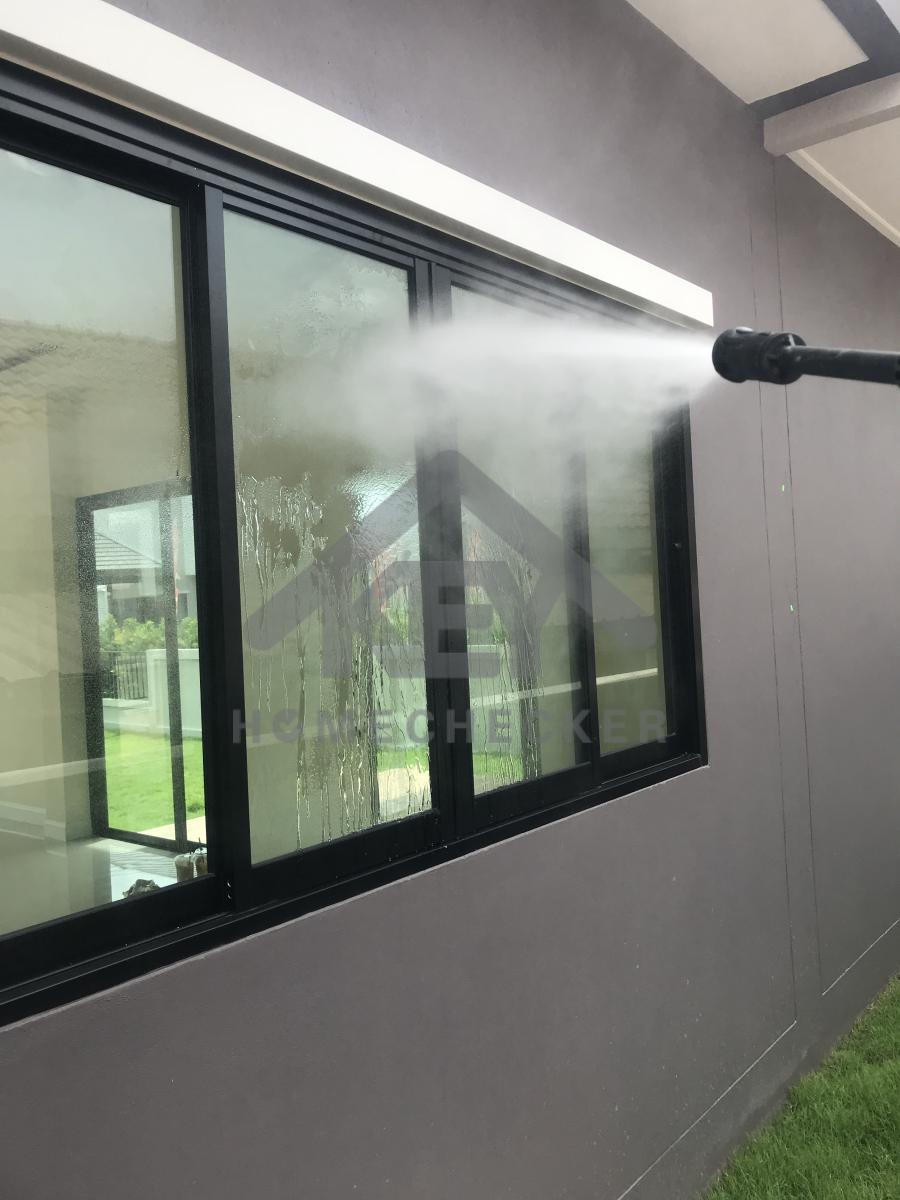 งานเทสน้ำ ประตูหน้าต่าง