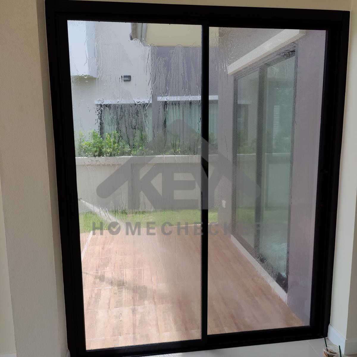 งานเทสน้ำ ประตูหน้าต่าง