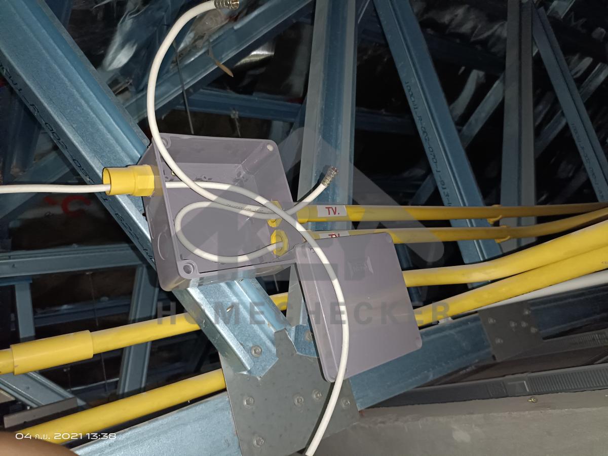 งานตรวจสอบหลังคา