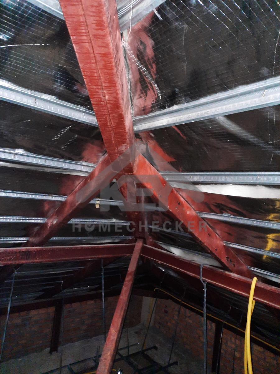 งานตรวจสอบหลังคา