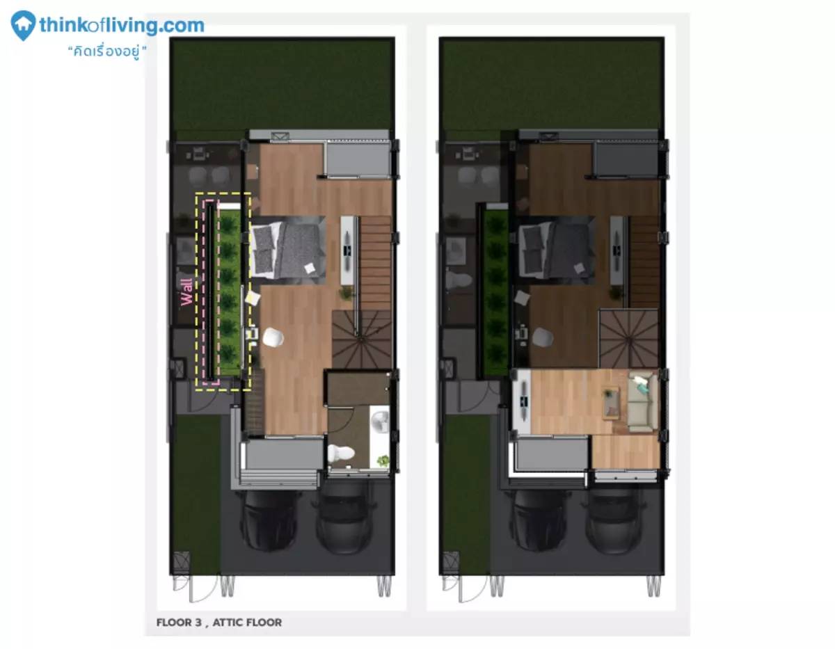 ผังบ้านหรือคอนโด