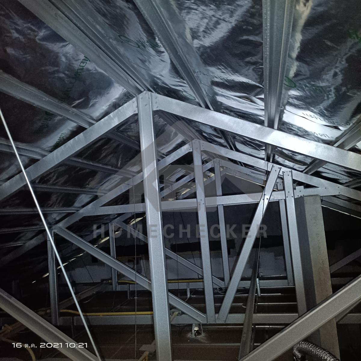 งานตรวจสอบหลังคา