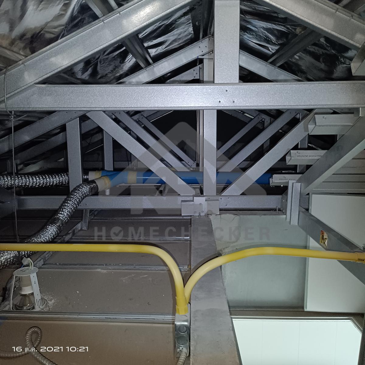 งานตรวจสอบหลังคา