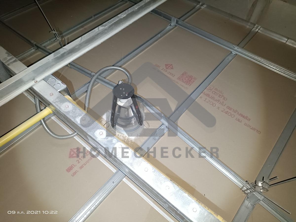 งานตรวจสอบหลังคา