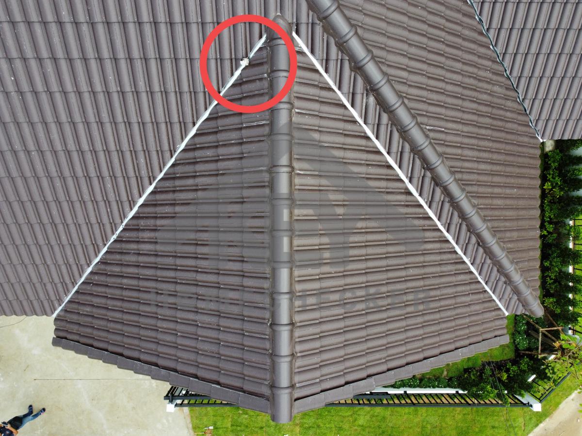 งานตรวจสอบหลังคา