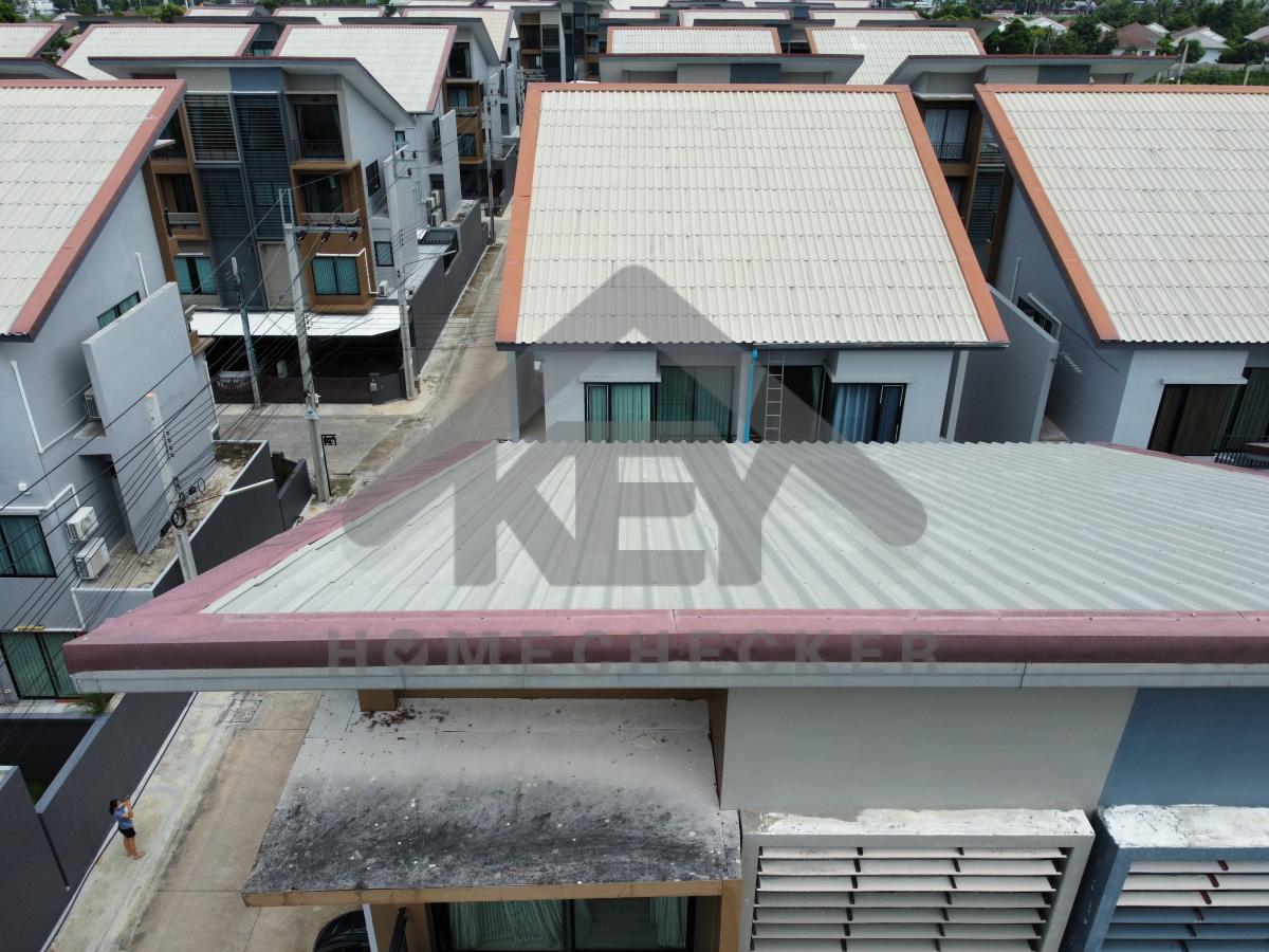 งานตรวจสอบหลังคา