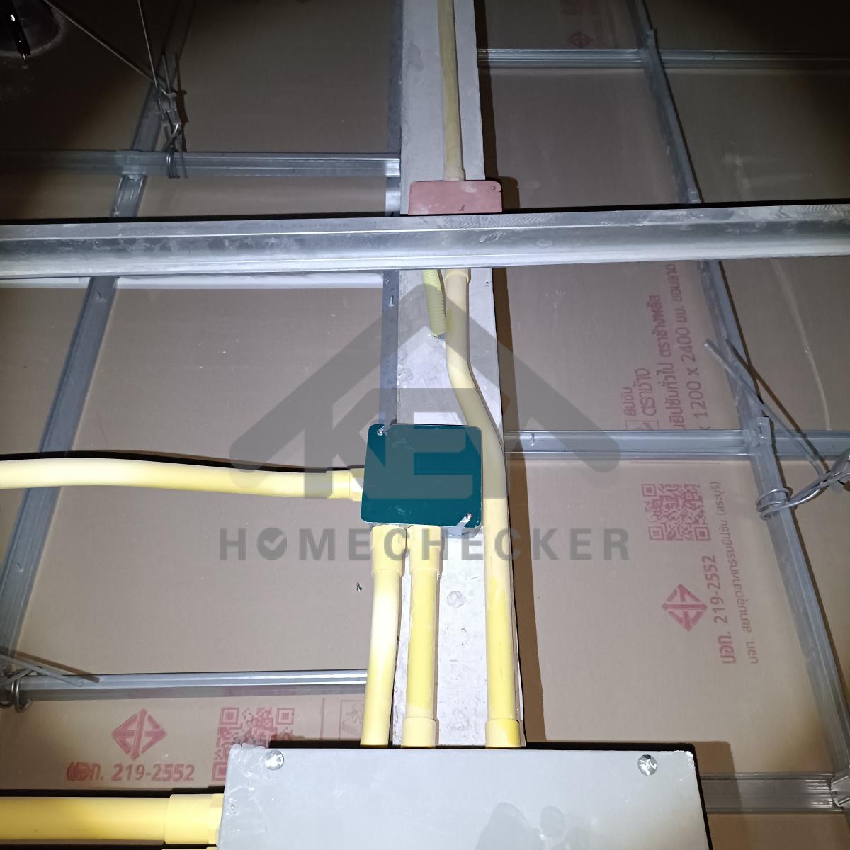 งานตรวจสอบหลังคา